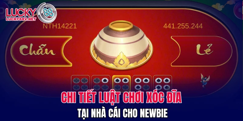 Chi tiết luật chơi xóc đĩa tại nhà cái cho newbie