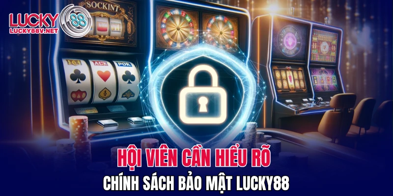 Hội viên cần hiểu rõ chính sách bảo mật LUCKY88